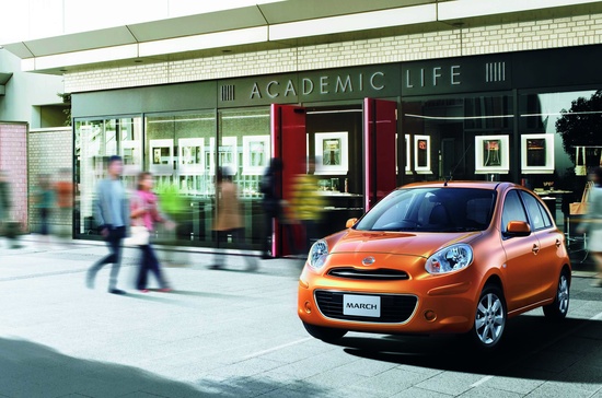 Nissan Eco Car Nissan March at Soni Motors Thailand available now