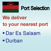 Malawi top auto dealer importer exporter car 4x4 Soni Motors shipping Durban Dar es Salaam