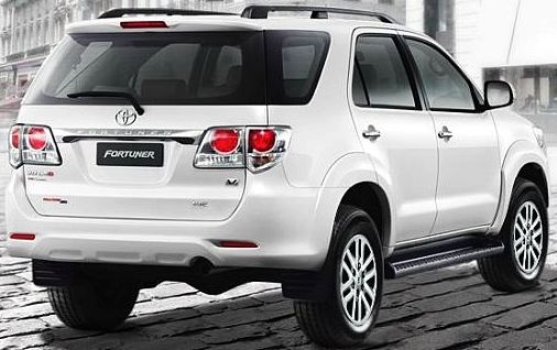 2012 Toyota Fortuner rear available at Tahialnd top dealer SOni Motors Thailand