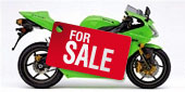 kawasaki motorbike is always on sale
