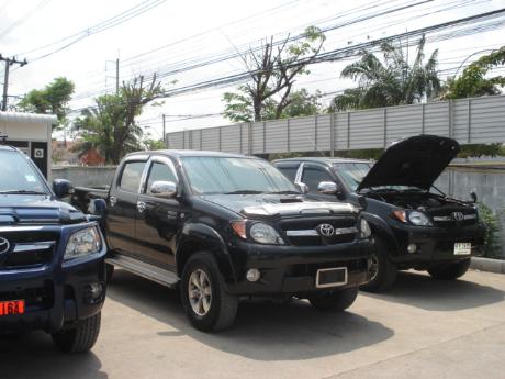 used Toyota Hilux VigoDouble Cab 4x4 G at Thailand's top Toyota new and used Hilux Vigo dealer Soni Motors Thailand